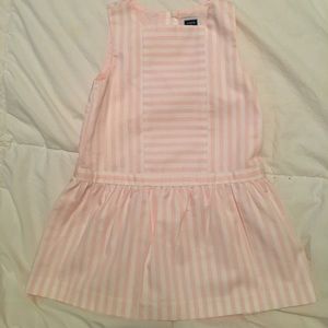 Janie and Jack Pink and White Dress 12-18 mo.