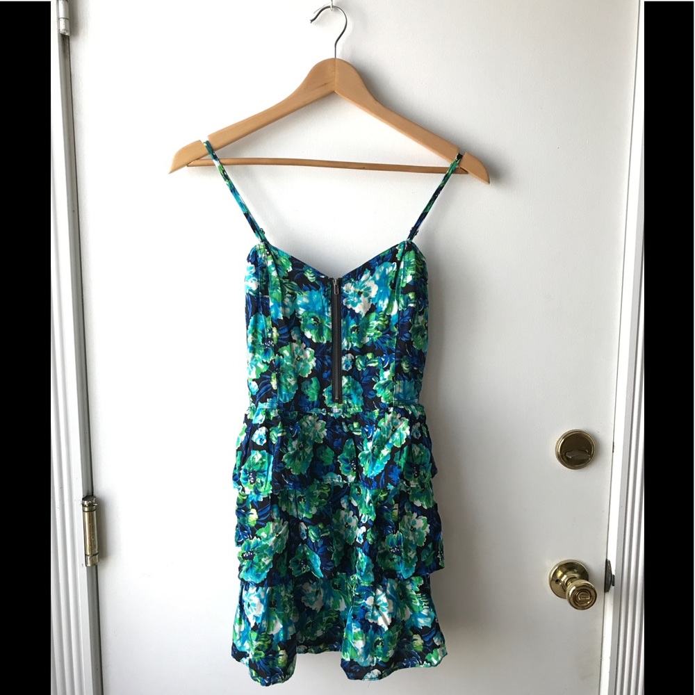 Floral Ruffle Dress