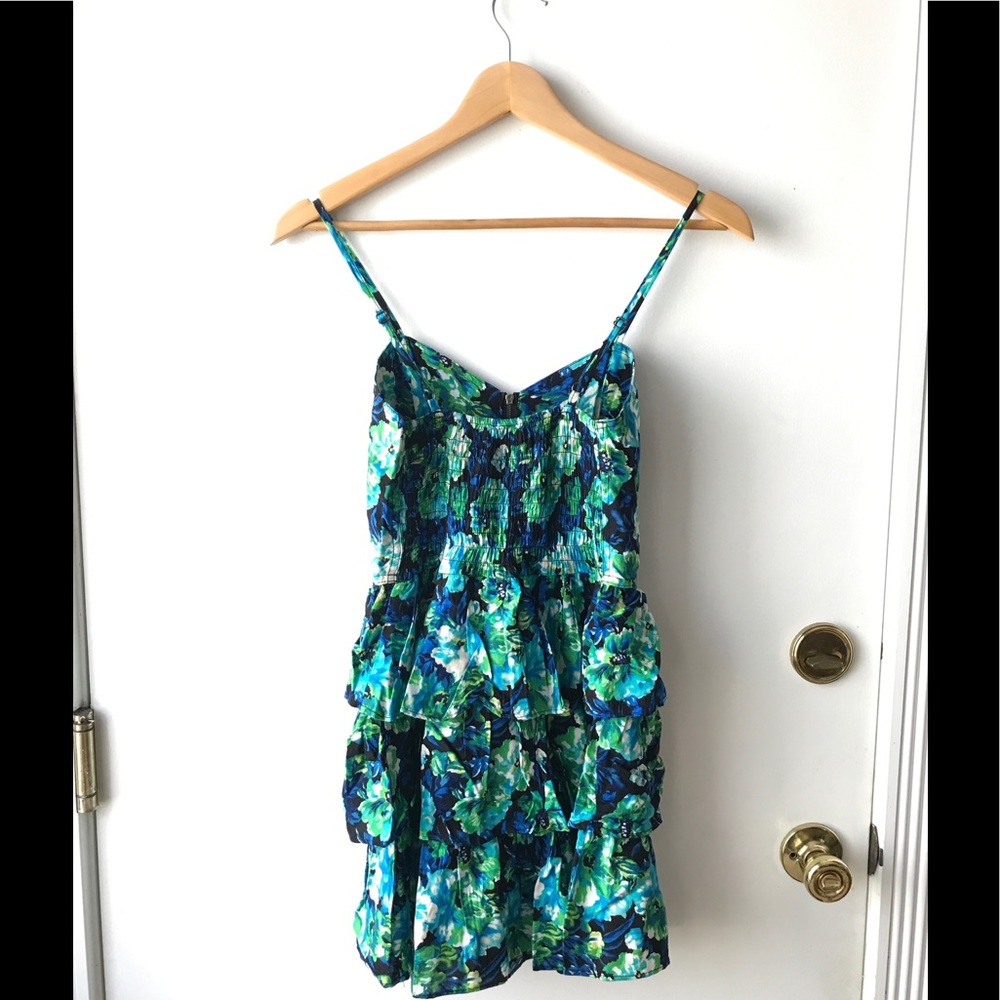 Floral Ruffle Dress - Picture 2 of 3