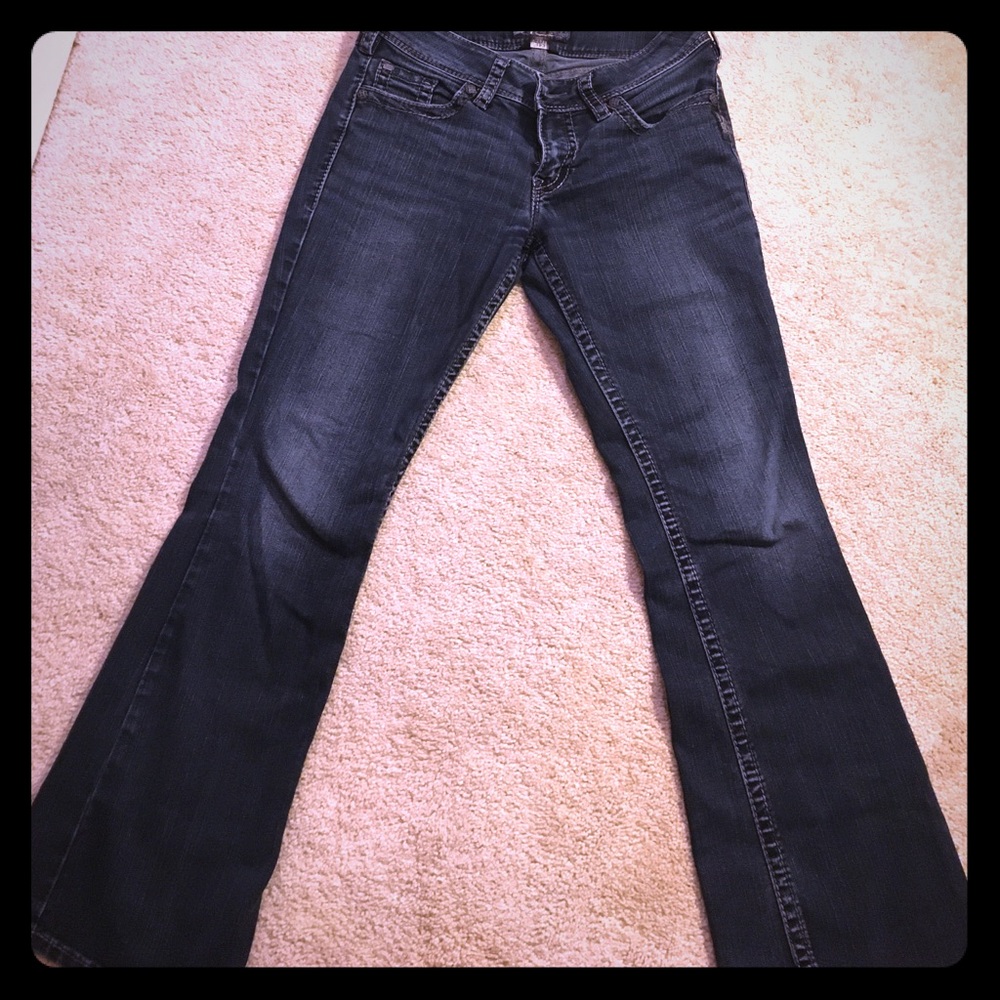 Silver jeans