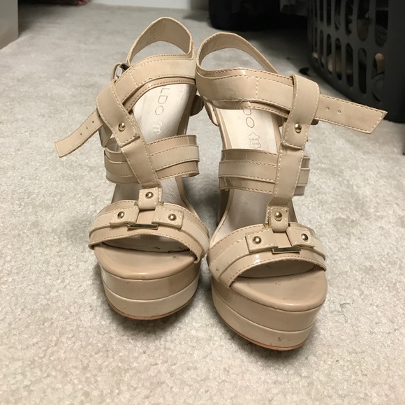 Aldo Strappy Pumps - Picture 1 of 5