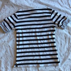 Ralph Lauren Black & White striped shirt