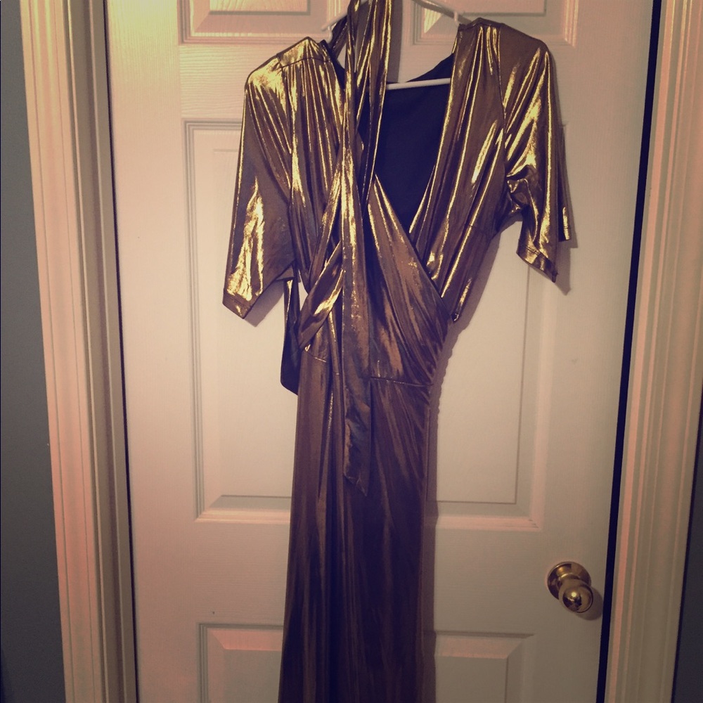 Metallic Gown