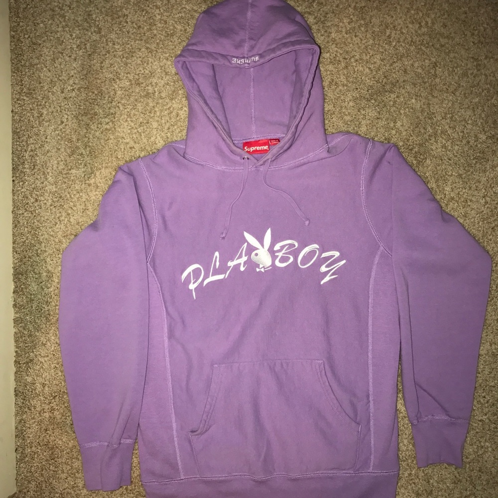 supreme playboy sweatshirt