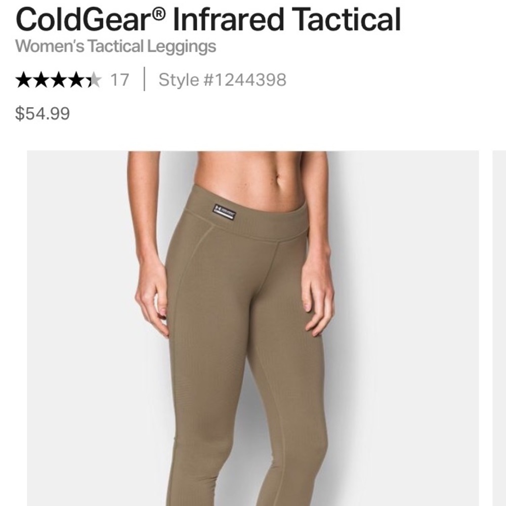 Women's under armour tactical leggings