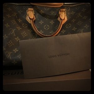 💯 Authentic Louis Vuitton Speedy 35-Monogram