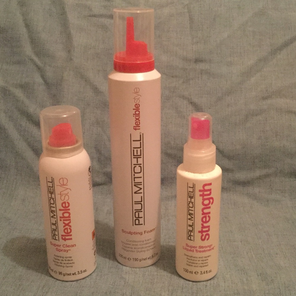 3 Paul Mitchell Style & Strength products