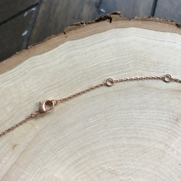 FIRST Boutique Item!!!! Rose Gold Necklace - Picture 3 of 3
