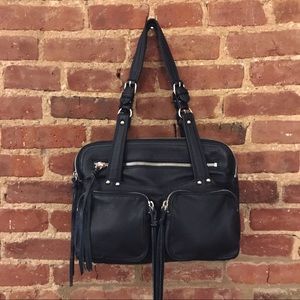 Steve by Steve Madden Leather Bag w/ Tassels