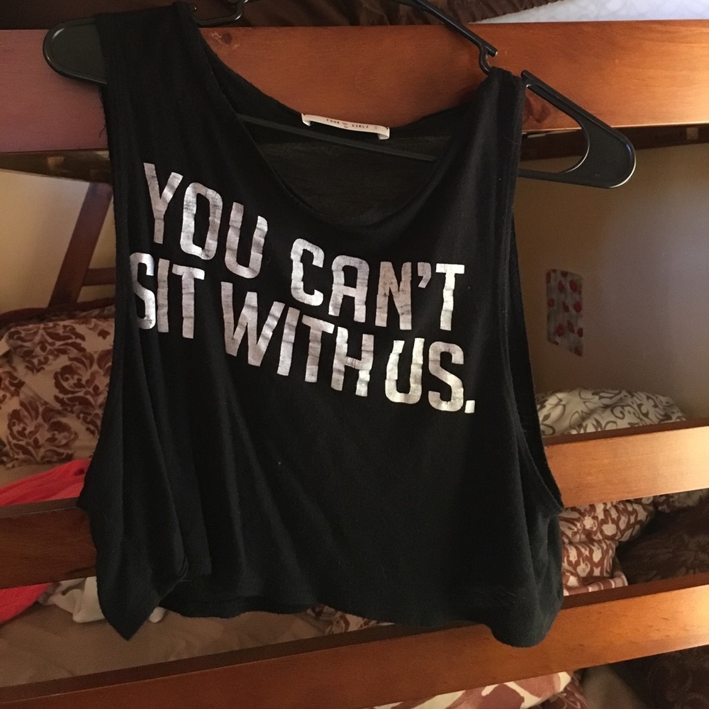 Black Crop Top