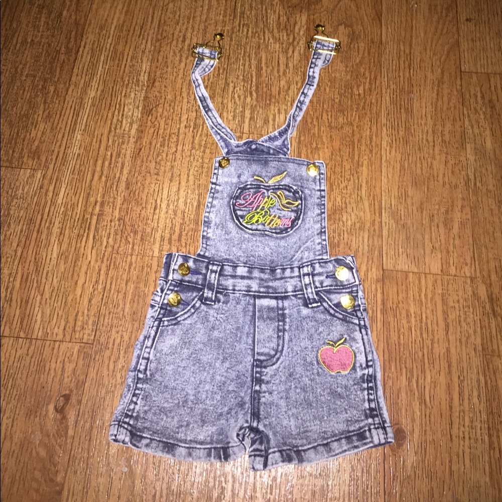 Apple Bottoms Jean Overall. 6-9 months.