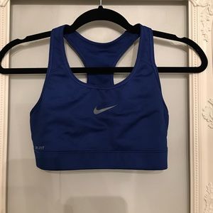 Dark Blue Dri-Fit Nike Sports Bra