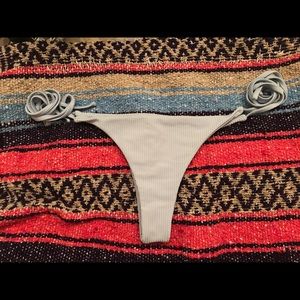 Frankie's Bikinis Sky bottom Cloud size medium
