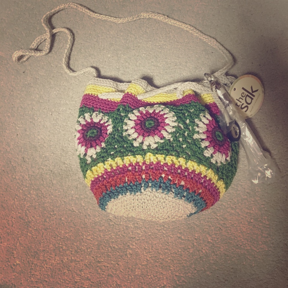 Crocheted Crossbody Bag