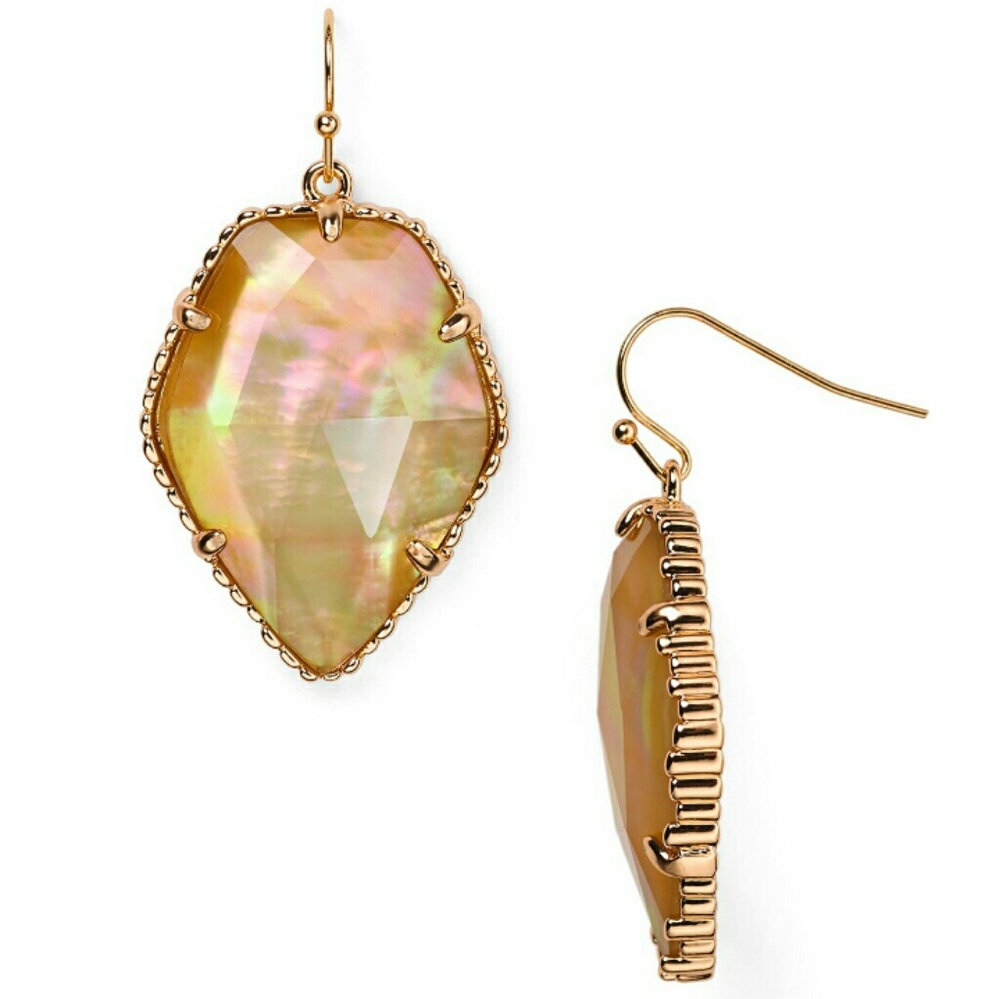 Brown Pearl Kendra Scott Earrings