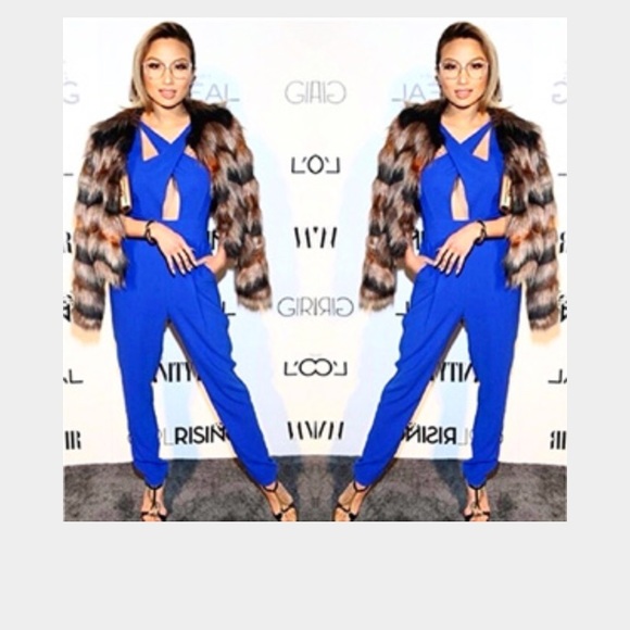 Elliat Alice Cobalt Blue Jumpsuit - Picture 2 of 2