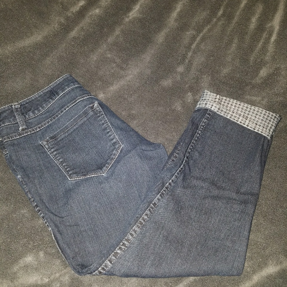 Reversible Jean Capris