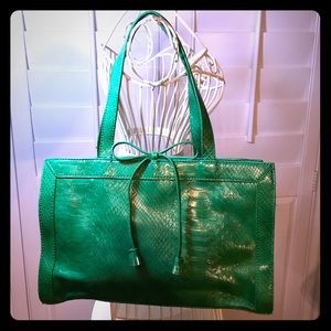Liz Claiborne purse - Kelly green