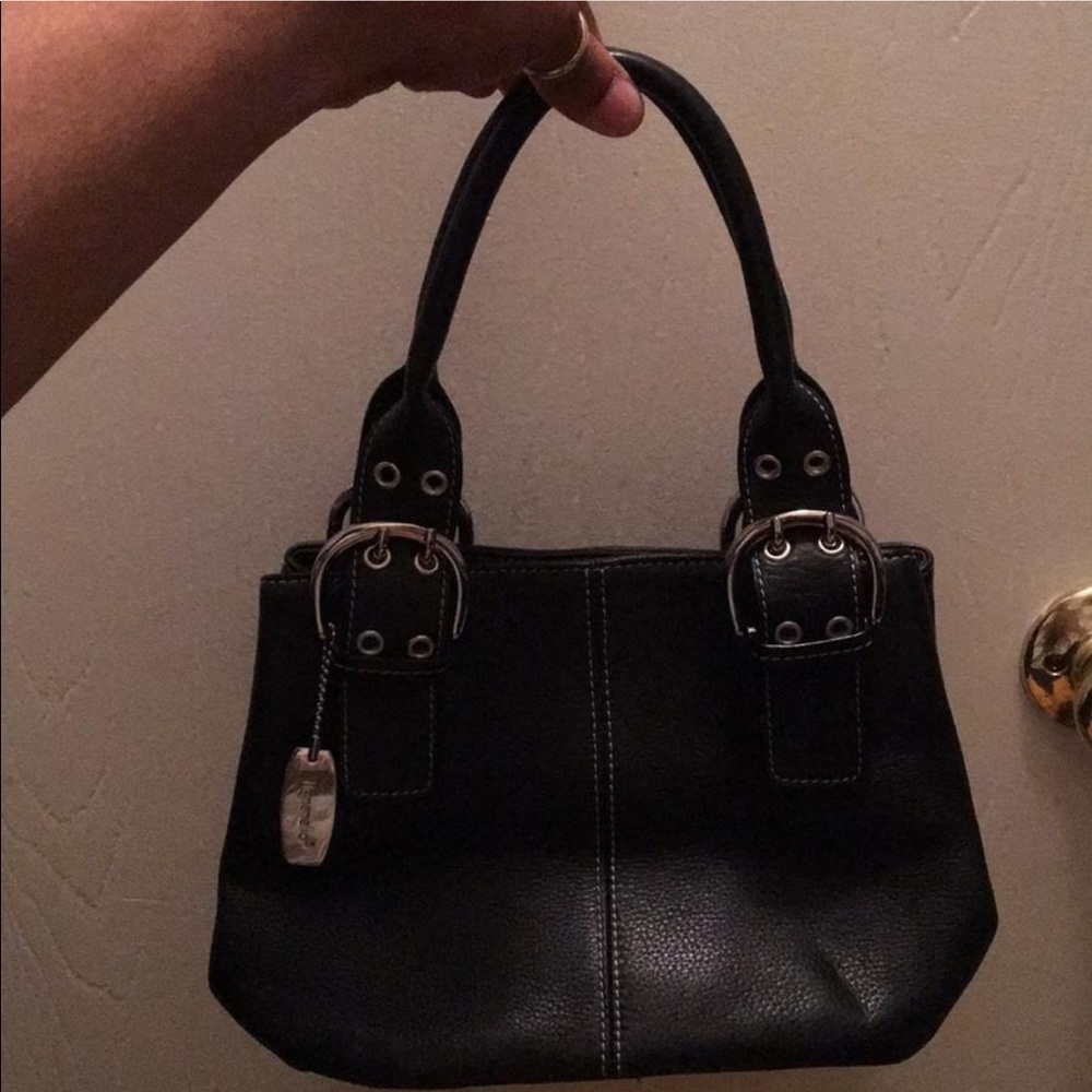 Tigenello All leather satchel