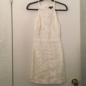 Topshop White Lace Dress