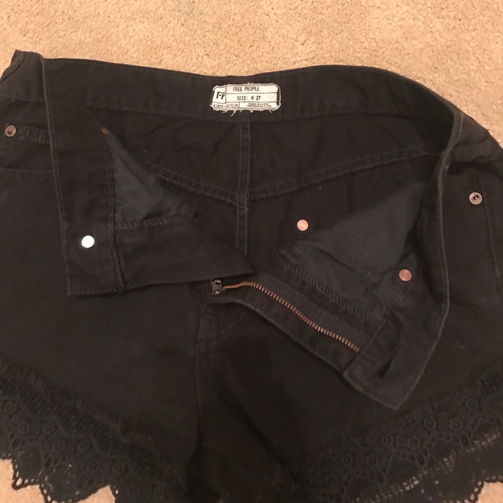 Free People Black Shorts - Picture 3 of 3