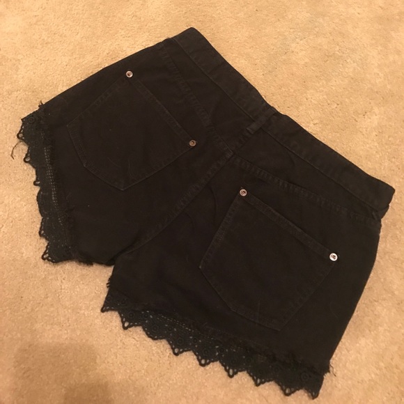 Free People Black Shorts - Picture 2 of 3
