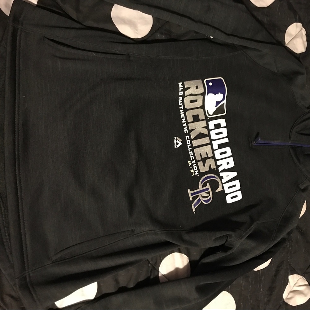 2017 Colorado Rockies quarter zip sweatshirt