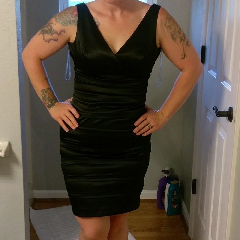 Classic black dress