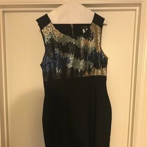 Sparkle top cocktail dress
