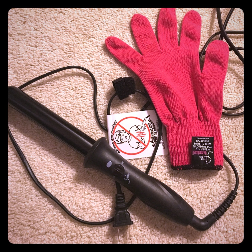 Curling wand