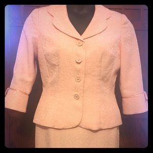 Maggie London 2 PC Pink Skirt Suit