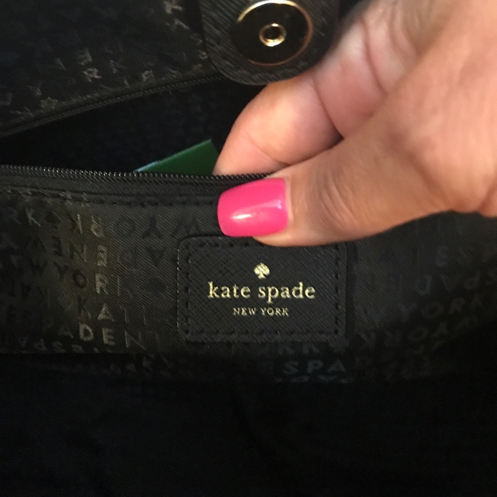 New!! Kate Spade black purse - Picture 4 of 5