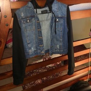 Jean Crop Jacket