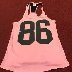 VS pink jersey tank