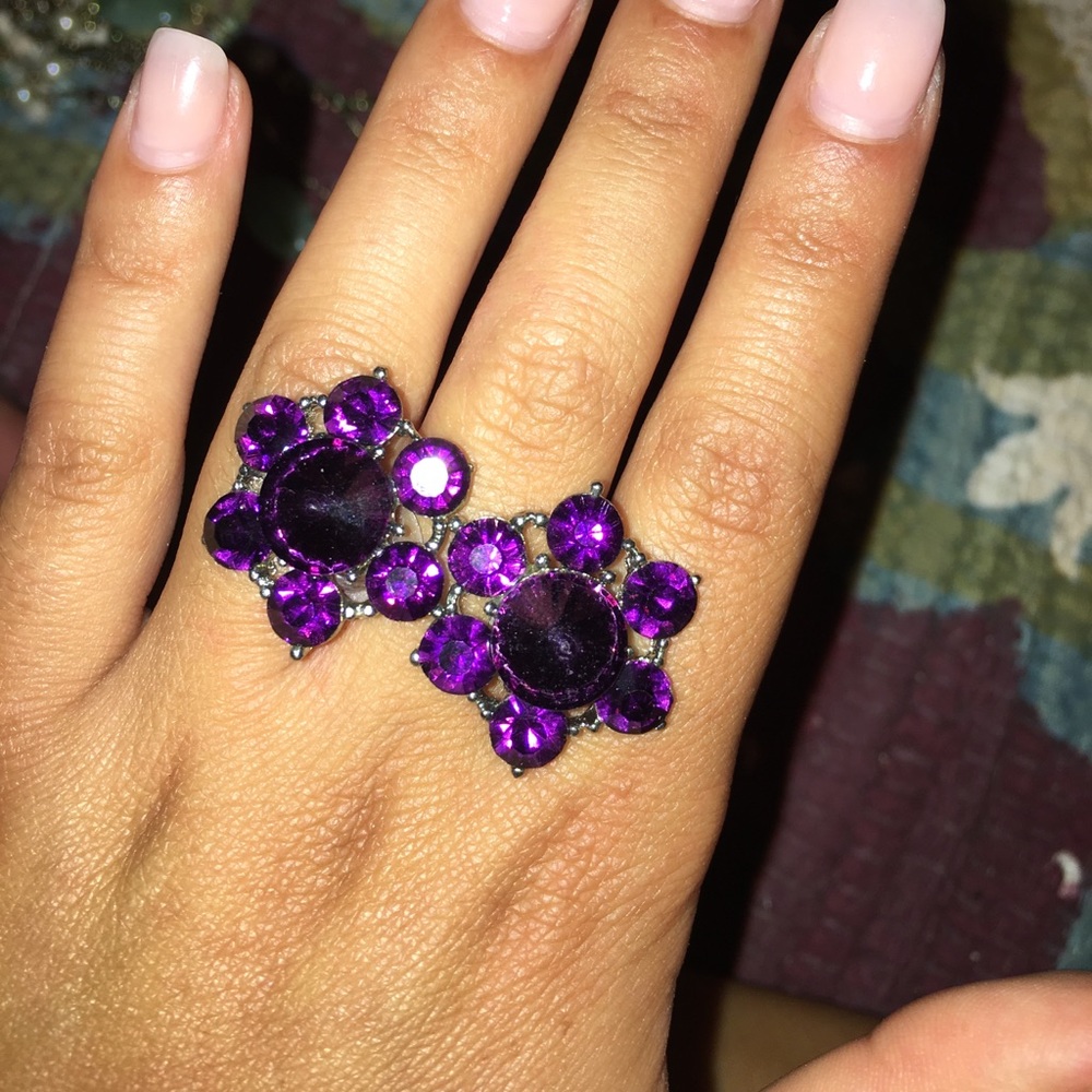 Purple studs