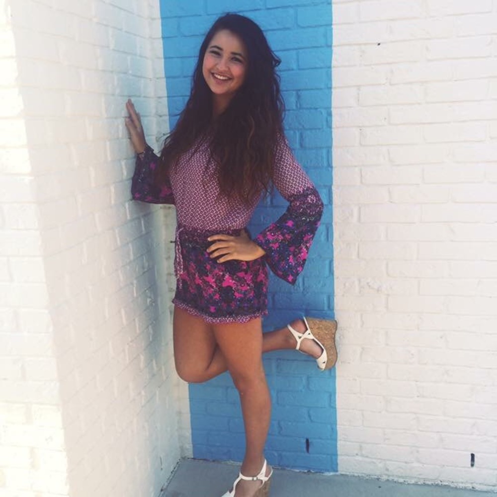 Long sleeve romper