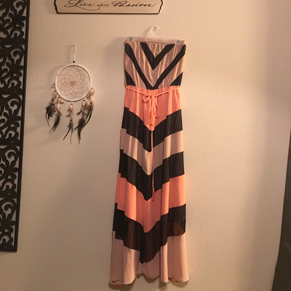 Boutique Strapless Dress