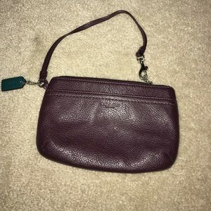 Coach wristlet
