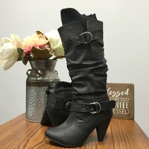 Charlotte Russe Heeled Boots