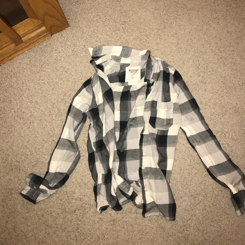 plaid shirt