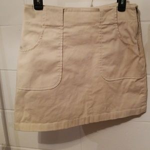 Banana Republic Tan Stretch Mini Skirt sz4