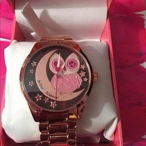 Betsey Johnson NWT Pink Owl 🦉 Watch ⌚️