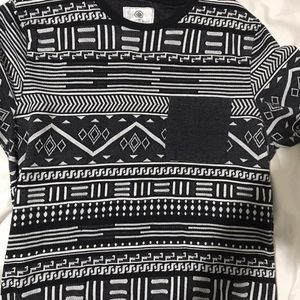On the byas Aztec t shirt