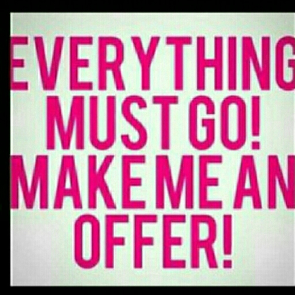 All will be donated! Open to any offers!