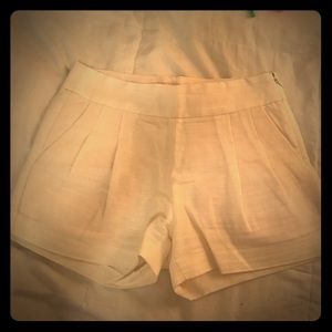 White JCrew Sailor Shorts