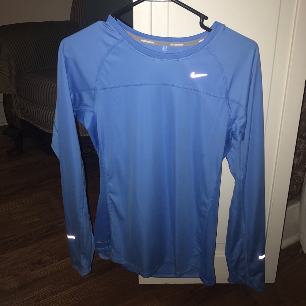 Nike long sleeved dry fit