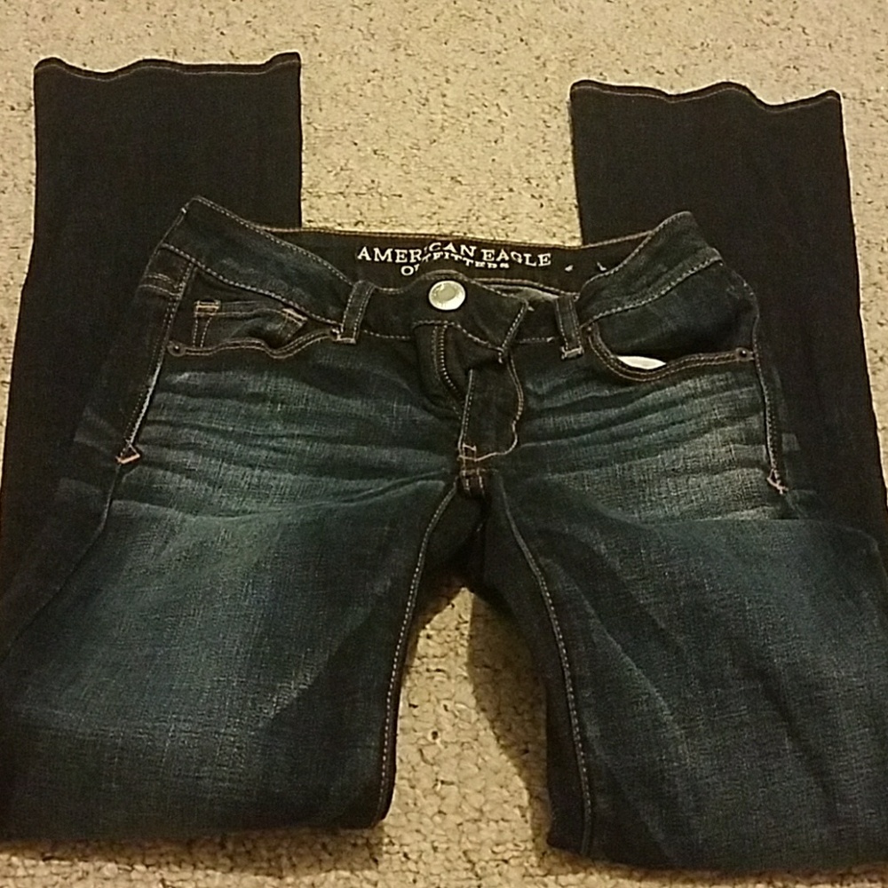 American Eagle Skinny Kick Jeans Size 0