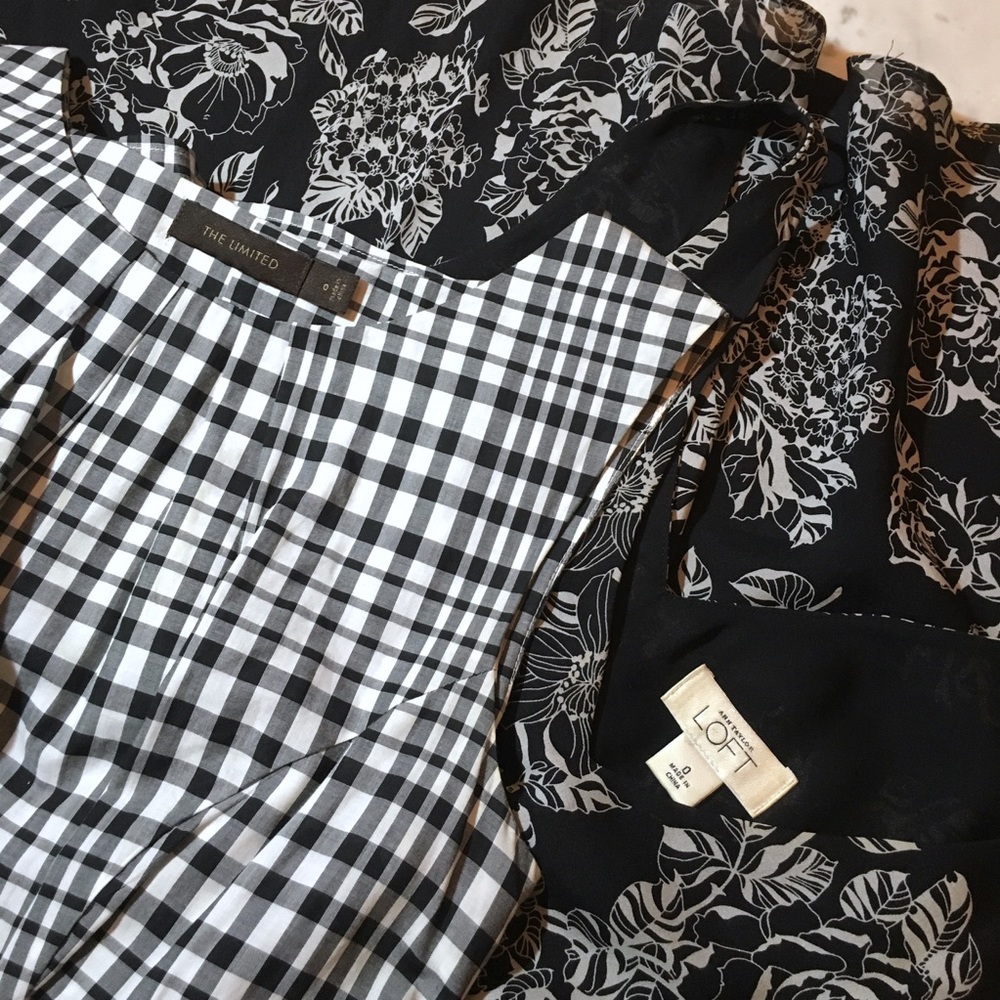 👯Pair of midi work-appropriate summer dresses