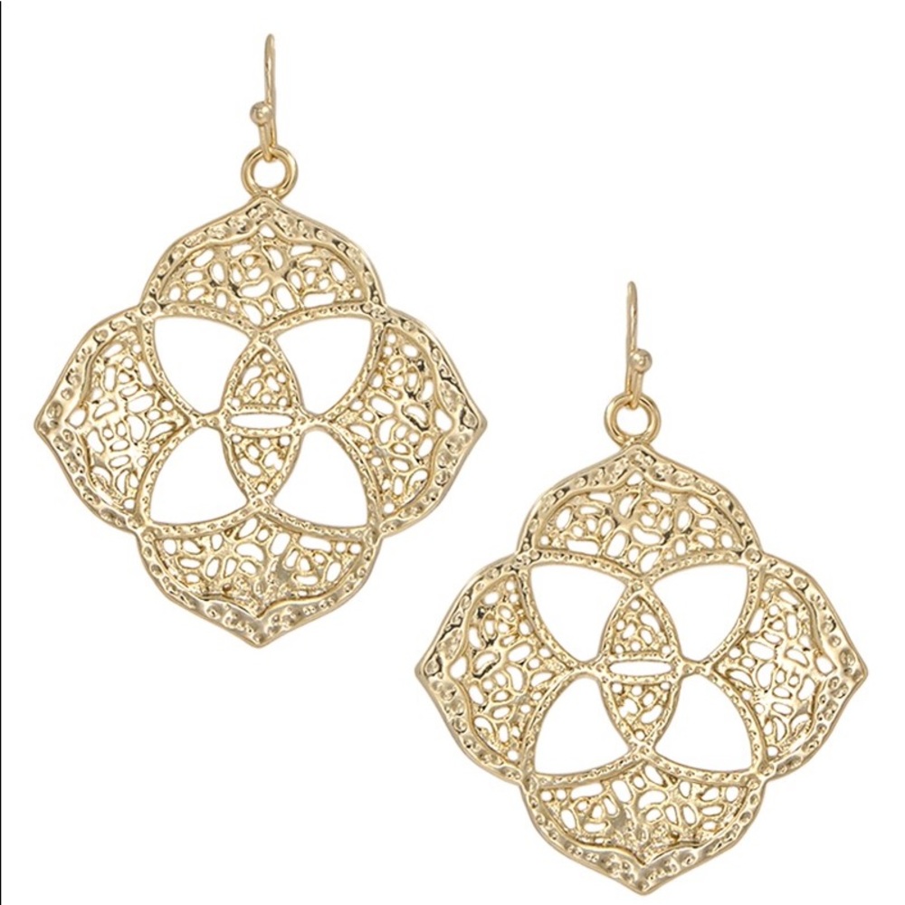 Kendra Scott Logo Earrings
