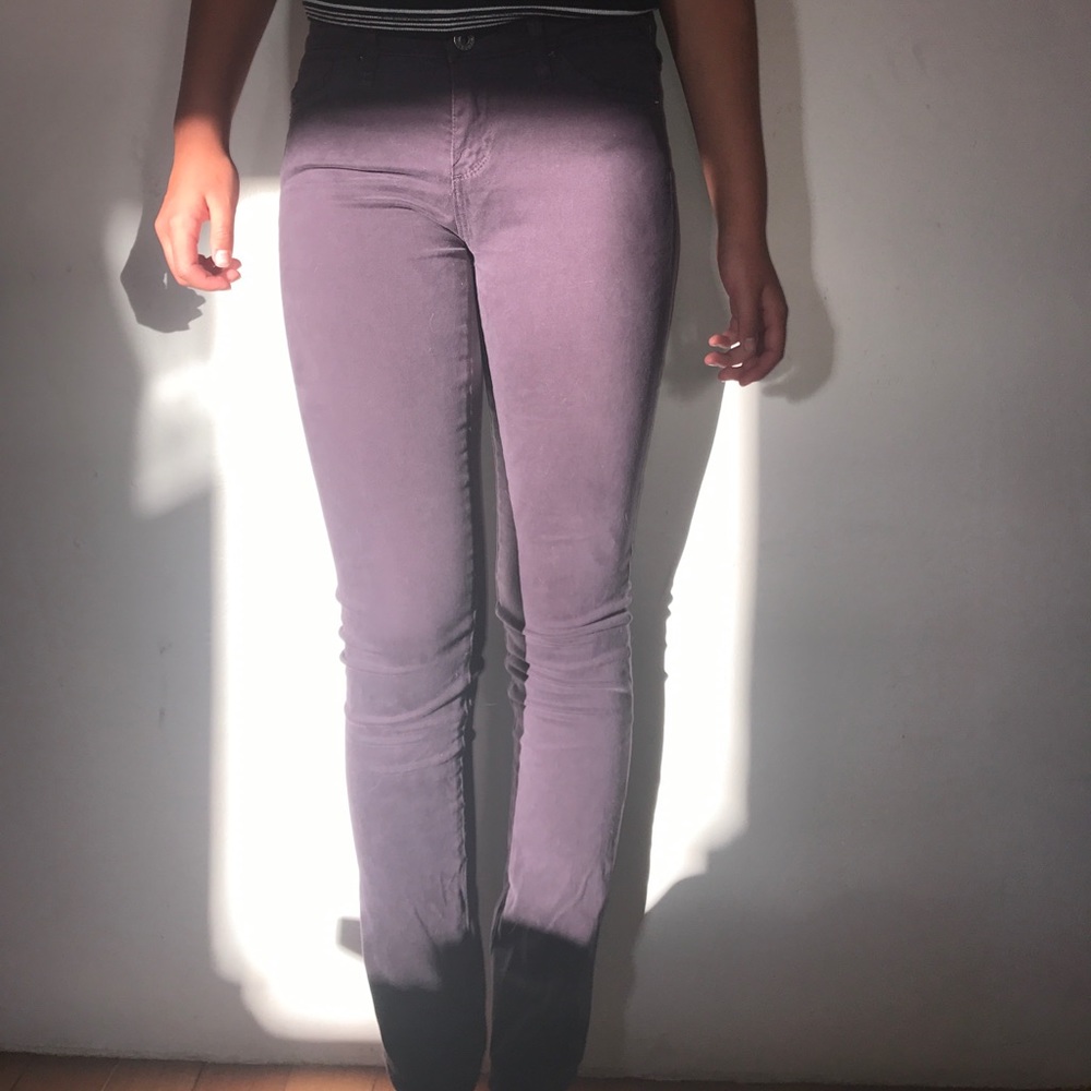Purple Skinny Jeans